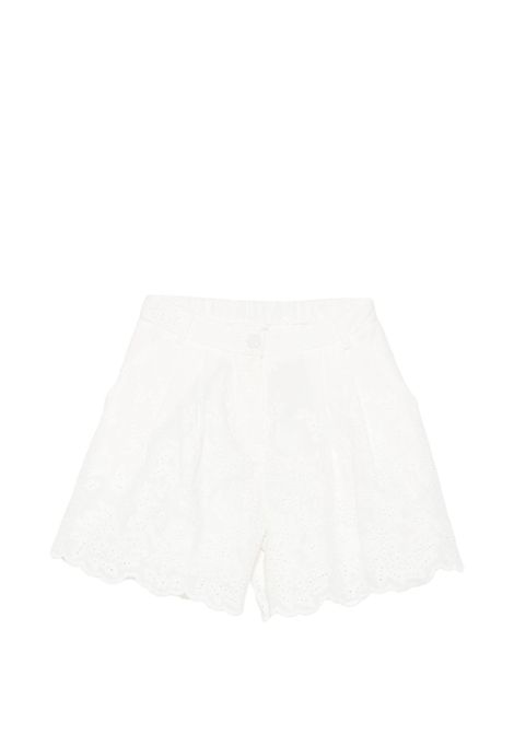 Shorts ricamato Lù-Lù BY MISS GRANT | LL4235LATTE